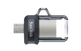 SanDisk Flash Disk 16GB Dual USB Drive m3.0 Ultra