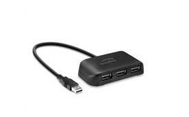 SPEED LINK Pasivní rozbočovač SNAPPY EVO USB Hub, 4-port, USB 2.0, černý