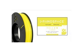 FILAMENT Panospace type: PLA -- 1,75mm, 750 gram per roll - Žlutá