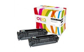 OWA Armor toner pro HP Color LJ CP2020, CP2025, CM2320, CM2720, 2x3500 stran, CC530AD, černá/black