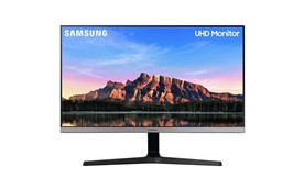 Samsung MT LCD 28" U28R55 - IPS panel, 3840x2160 (UHD), 4ms, 178/178, HDMI, DisplayPort