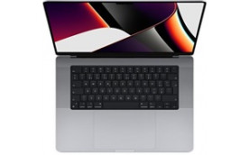 APPLE MacBook Pro 16'' Apple M1 Pro chip with 10-core CPU and 16-core GPU, 512GB SSD - Space Grey