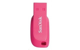 SanDisk Flash Disk 16GB USB 2.0 Cruzer Blade, pink