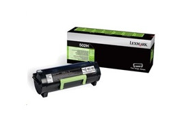 LEXMARK černý toner 502H pro MS310/MS410/MS510/MS610 z programu Lexmark Return, (5 000 stran)