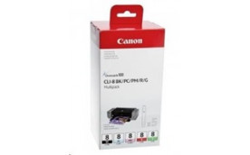 Canon BJ CARTRIDGE CLI-8 BK/PC/PM/R/G Multi Pack