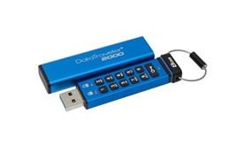 Kingston 8GB USB 3.0 DataTraveler 2000 s klávesnicí a 256bitovým šifrováním