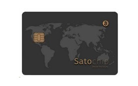 Satochip Hadwarová peněženka - čipová karta