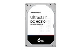 Western Digital Ultrastar® HDD 6TB (HUS726T6TAL5201) DC HC310 3.5in 26.1MM 256MB 7200RPM SAS 512E TCG P3 (GOLD SAS)