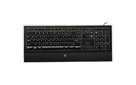 Logitech Wireless Illuminated Keyboard K800, DE