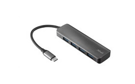 TRUST Rozbočovač Halyx Aluminium USB-C to 4-Port USB-A 3.2 Hub
