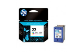 HP 22 Tri-color Ink Cart, 5 ml, C9352AE