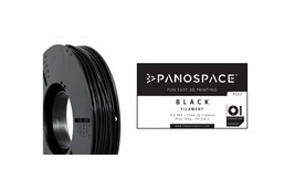 FILAMENT Panospace type: PLA -- 1,75mm, 750 gram per roll - Černá