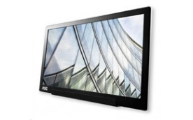 AOC MT IPS LCD WLED 15,6" I1601FWUX - IPS panel, 1920x1080, 220cd, USB-C, usb napajeni, rozbalen