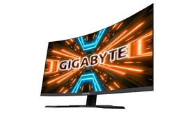 BAZAR - GIGABYTE LCD - 31.5" Gaming monitor G32QC A, 2560x1440 QHD, 350cd/m2, 1ms, 2xHDMI 2.0, 1xDP 1.2, 2xUSB 3.0, curv