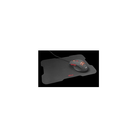 TRUST herní Myš s podložkou Ziva - Trust Ziva Gaming mouse and mouse pad
