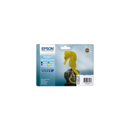 EPSON ink čer+bar Stylus Photo R200/R300/R320/R340/RX500/RX600/RX620/RX640 - photo multipack