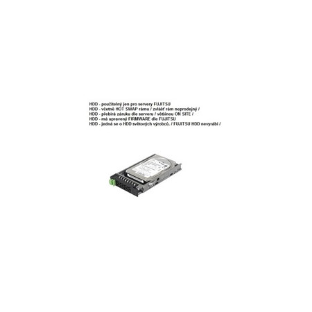 FUJITSU HDD SRV DX1/200S4 HD SAS 2.4TB 10k 2.5 AF x1