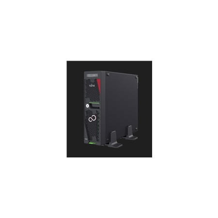 FUJITSU SRV TX1320M5 - E2388G@3.2GHz 8C/16T 32GB  2xNVMe slot BEZ HDD 4xBAY2.5 H-P RP1-500W tichý server - záruka 1.rok