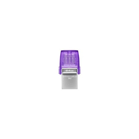 Kingston 64GB DataTraveler microDuo 3C 200MB/s dual USB-A + USB-C
