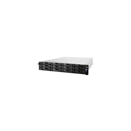 Asustor AS6512RD 12-bay rack2U NAS, 8GB DDR4, 2x2.5GE, 2xGE, 4xUSB3.2, Atom C3538 4core 2.1GHz
