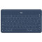 Logitech Bluetooth Keyboard Folio Keys-To-Go, UK - International, Classic Blue, Apple
