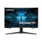 SAMSUNG MT LED LCD 27" Odyssey G7 - prohnutý, VA panel, QLED, 1ms, 2560x1440, 240Hz, DisplayPort, HDMI,