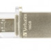 VERBATIM Flash Disk Micro 16 GB USB Store'n'Go OTG  Silver
