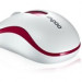 RAPOO myš M10 USB, optická, bezdrátová, 2.4G, červená