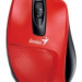GENIUS myš DX-150X, drátová, 1000 dpi, USB, červená