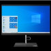 LENOVO PC V50a-22IMB AiO - i3-10100T,21.5" IPS FHD touch,8GB,256SSD,HDMI,Int. Graphics,DVD,Cam,Black,W10H,1Y Onsite
