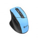 C-TECH myš Ergo WLM-05, bezdrátová, 1600DPI, 6 tlačítek, USB nano receiver, modrá