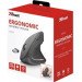 BAZAR TRUST Myš Verto wireless ergonomic mouse USB, black (černá) - poškozený obal