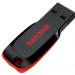 SanDisk Flash Disk 16GB USB 2.0 Cruzer Blade, black
