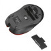 TRUST myš Mydo Silent Click Wireless Mouse - red