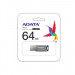 ADATA Flash Disk 64GB USB 2.0 DashDrive UV250, stříbrná