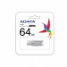 ADATA Flash Disk 64GB USB 2.0 DashDrive UV255, stříbrná