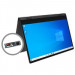 UMAX NTB VisionBook 13Wr Flex - 13,3" IPS FHD 1920x1080,Celeron N4020@1,1 GHz,4GB,128GB,Intel UHD,W10P,Tmavě šedá