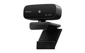 Sandberg USB kamera Webcam Autofocus 1080p, černá