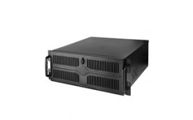 CHIEFTEC skříň Rackmount 4U ATX/mATX, UNC-409S-B, 400W PSF-400B, černá