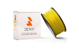 3DW - ABS filament pre 3D tlačiarne, priemer struny 2,9mm, farba žltá, váha 1kg, teplota tisku 220-250°C