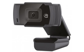 MANHATTAN Kamera Webcam 1080p, 2 mpx, USB-A Plug