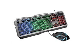 TRUST klávesnice GXT 845 Tural Gaming Combo