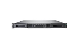 HPE StoreEver MSL 1/8 G2 0-drive Tape Autoloader (8 slots, zero drives).