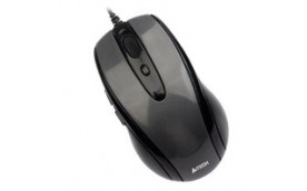 A4tech N-708X V-Track optická myš, 1600DPI, USB, černá