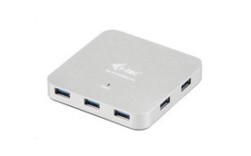 iTec USB 3.0 Hub 7-Port Metal s napájecím adaptérem
