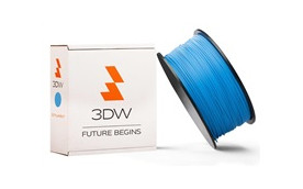 3DW - ABS filament pre 3D tlačiarne, priemer struny 2,9mm, farba modrá, váha 1kg, teplota tisku 220-250°C