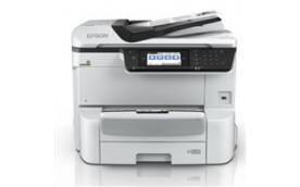 EPSON tiskárna ink WorkForce Pro WF-C8610DWF, 4in1,A3, 4ink, 1200x4800 dpi, 35 ppm, USB, Ethernet, WIFI, NFC, DUPLEX,PCL