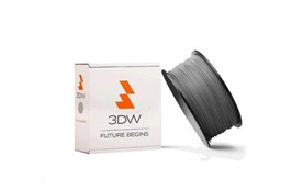 3DW - PLA  filament pre 3D tlačiarne, priemer struny 1,75mm, farba šedá, váha 1kg, teplota tisku 190-210°C