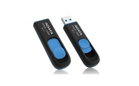 ADATA Flash Disk 32GB USB 3.1 Dash Drive UV128, černý/modrý (R: 40MB / W: 25MB)