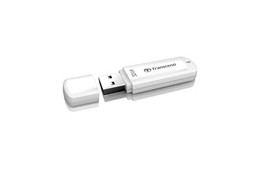 TRANSCEND USB Flash Disk JetFlash®370, 32GB, USB 2.0, White (R/W 16/6 MB/s)